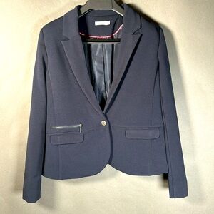 Women’s blue blazer size 13, by Reitmans, single button, from tv show wardrobe